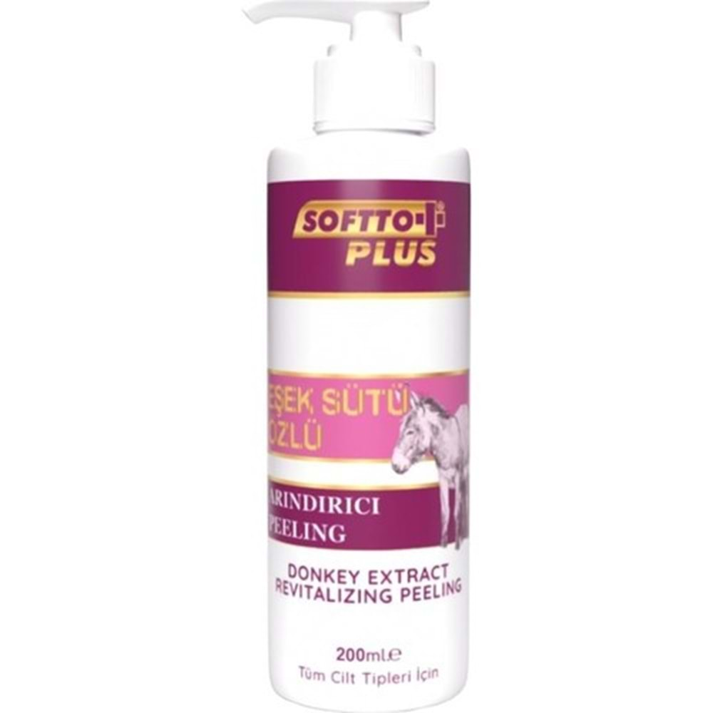 SOFTTOPLUS Peeling (200ml) Eşek Sütü