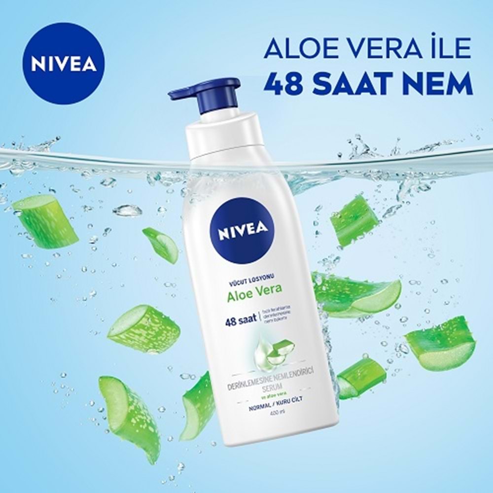 NİVEA Vücut Losyonu (400ml) AloeVera