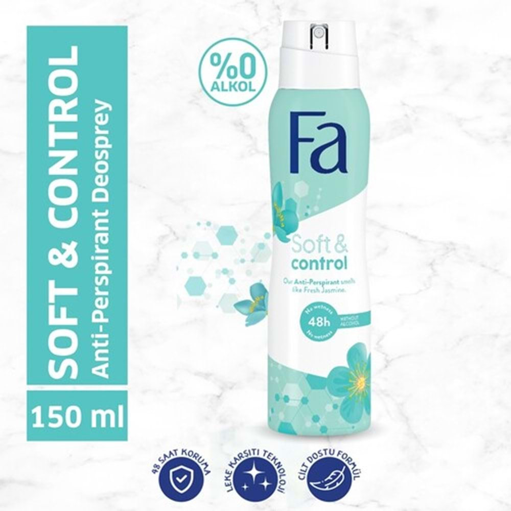 FA Deo (Bayan) Soft Control 150ml