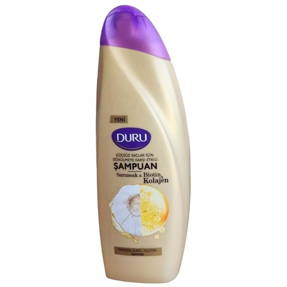 DURU Şampuan (500ml) Biotin-Sarımsak