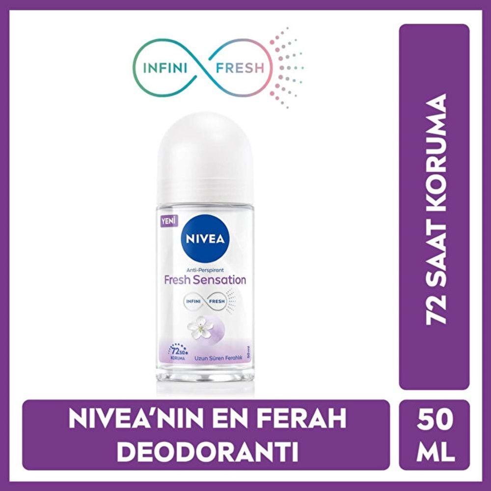 NİVEA Roll-On (Bayan) Sensation 50ml