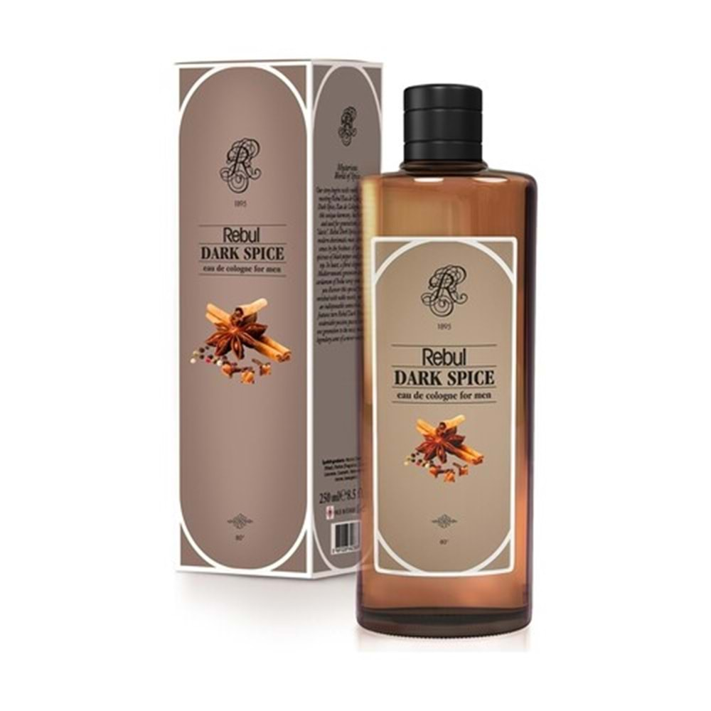 REBUL Kolonya (Cam) Dark Spice 250ml