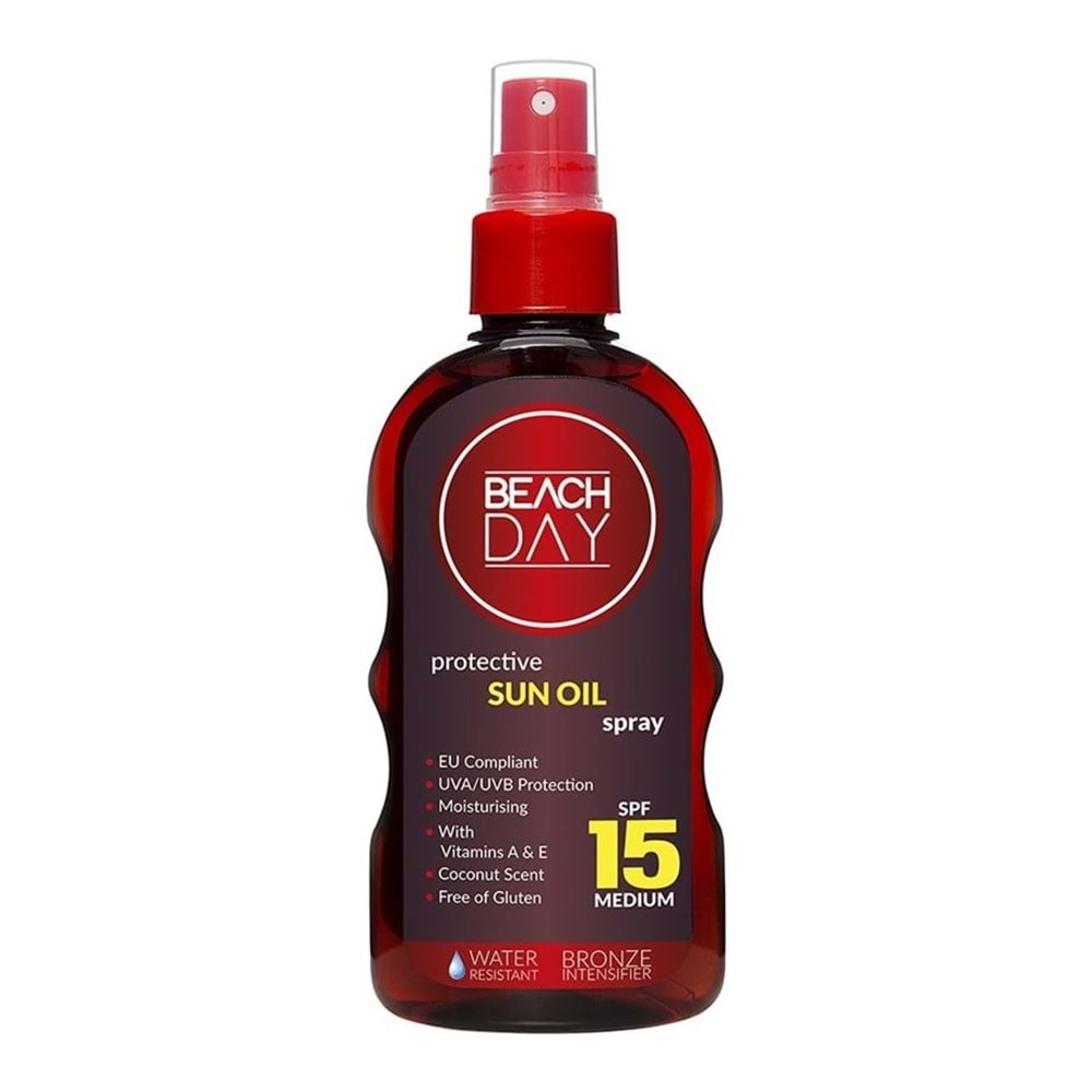 BEACH DAY Güneş Yağı F15 150ml