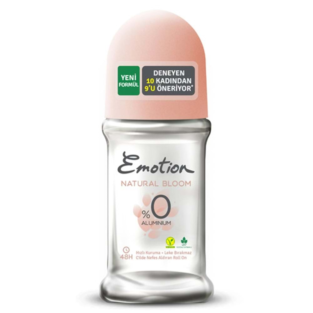 EMOTİON Roll-On (Kadın) Natural Bloom 50ml