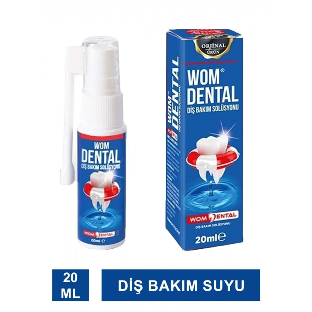 WOM Diş Bakım Solüsyonu 20ml