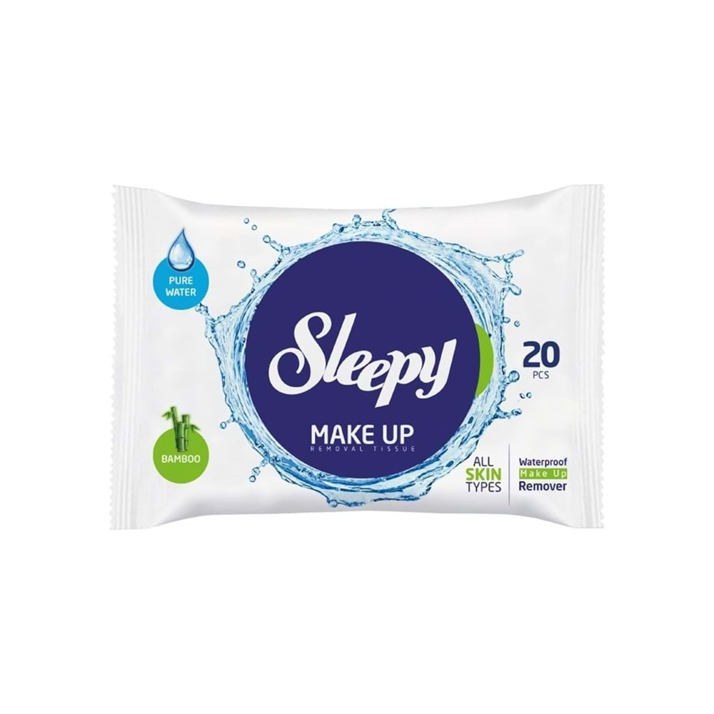 SLEEPY Makyaj Temizleme Mendili (20li) Bamboo