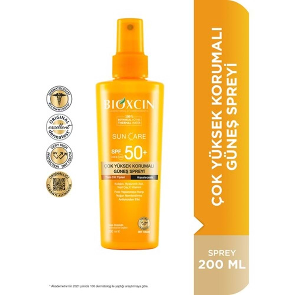 BİOXCİN Sun Care Spf 50+ Tüm Ciltler İçin 200 ml.