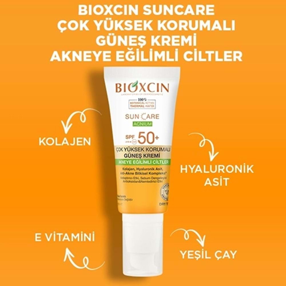BİOXCİN Sun Care Akneye Eğilimli Cilt 50ml