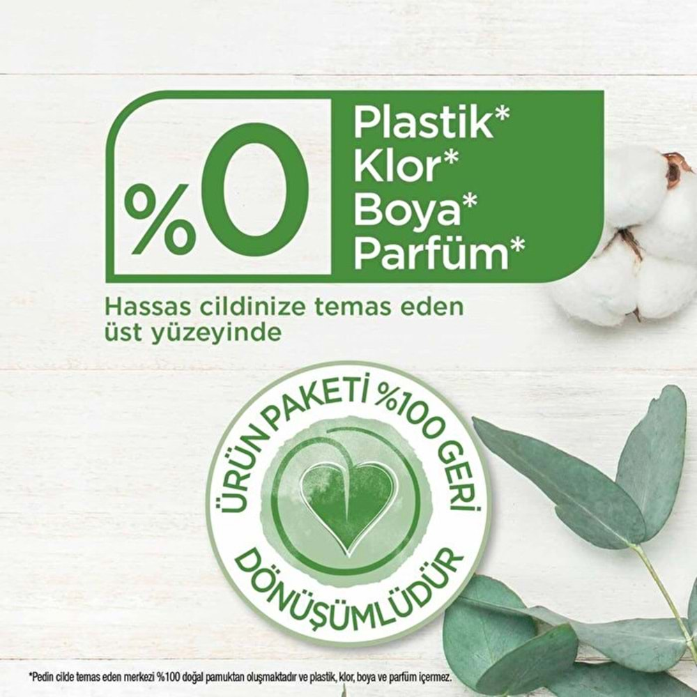 KOTEX Ped Natural (Uzun) 6lı