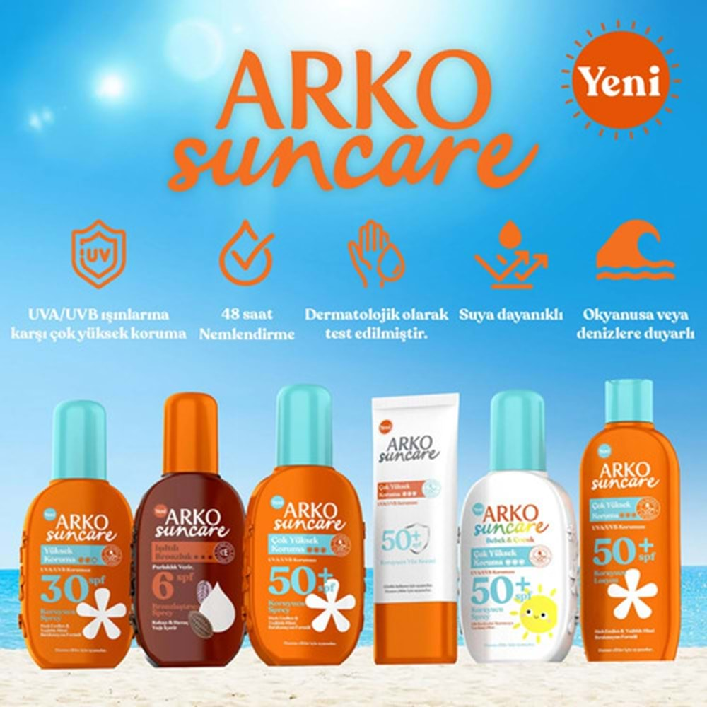 ARKO Güneş (50ml) Koruyucu Yüz Kremi