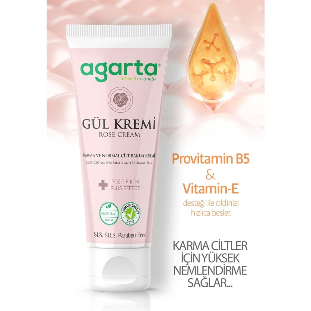 AGARTA Krem (75ml) Gül