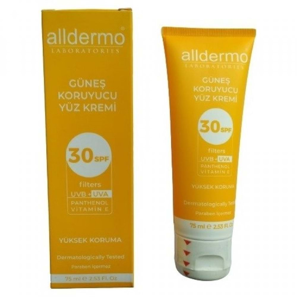 ALLDERMO Güneş Kremi (75ml) F30