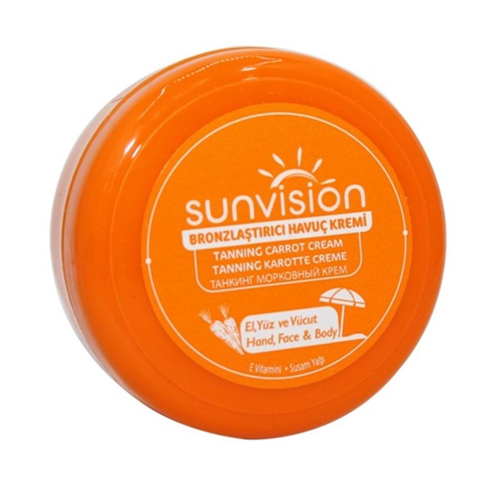 SUNVİSİON Havuç Kremi 100ml