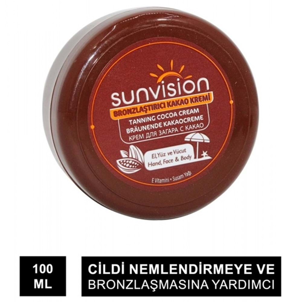 SUNVİSİON Kakao Kremi 100ml