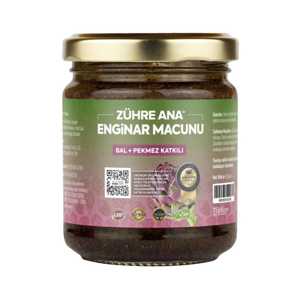 ZÜHRE ANA Enginar Macunu 240gr