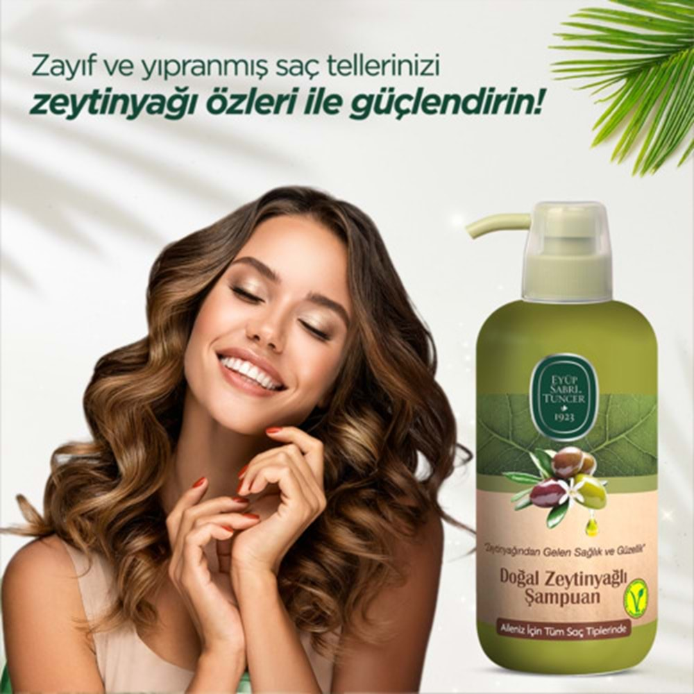 EST Şampuan Zetinyağlı 600ml