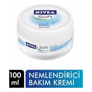 NİVEA Krem (Kavanoz) Soft 100ml