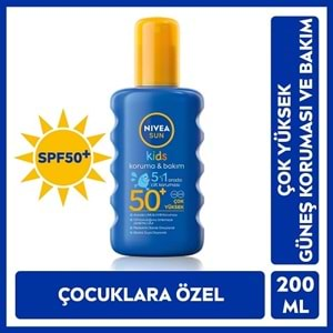 NİVEA Sun Kids Renkli (Sprey-Krem) F50