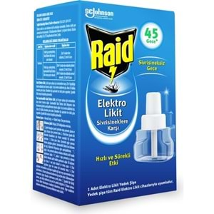 RAİD Elektro Likit Yedek (45 Gece)