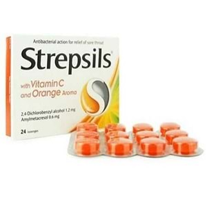 STREPSİLS Pastil (24lü) Vitamin C