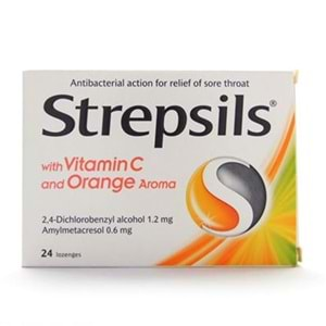 STREPSİLS Pastil (24lü) Vitamin C