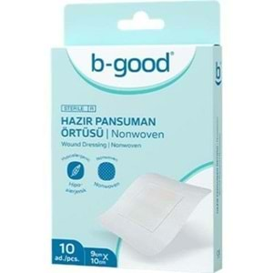 B-GOOD Hazır Pan. Örtü (Nonwoven) 9cmx10cm