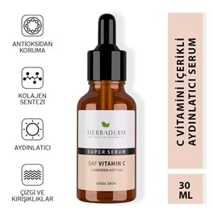 HERBADERM Süperserum Saf VitaminC 30ml