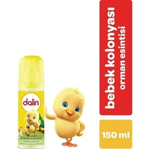 DALİN Bebek Kolonyası (150ml) Orman Esintisi