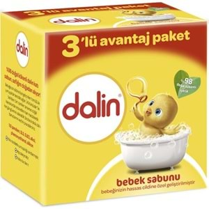 DALİN Sabun (100gr*3) Klasik