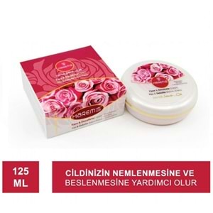 HAREM’S Yüz ve Dekolte Kremi (125ml) Gül Özlü