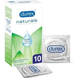 DUREX Prezervatif Naturals 10lu