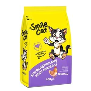 PELAGOS Smile Kedi Maması (400gr) Kısır Kedi-Tavuklu