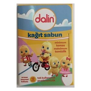 DALİN Kağıt Sabun 12li