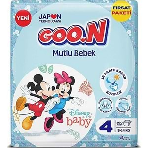 GOON Mutlu Bebek Bezi (100lü) No:4