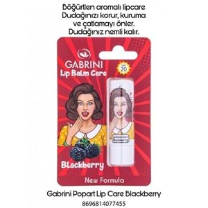 GABRİNİ Lipstick (5gr) Böğürtlen