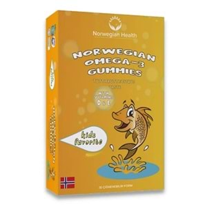 K-NORWEGİAN Omega-3 Gummies 30 Kapsül