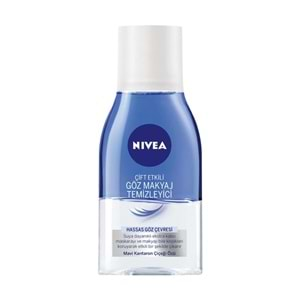 NİVEA Göz ve Makyaj Temizleyici (125ml) Çift Etkili