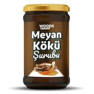 WOOPS Meyan Kökü Şurubu 500ml