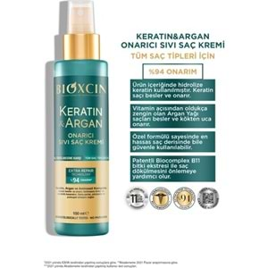 BİOXCİN Sıvı Saç Kremi (150ml) Keratin-Argan