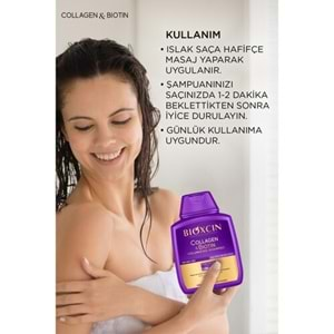 BİOXCİN Şampuan (300ml/2li) Collagen ve Biotin