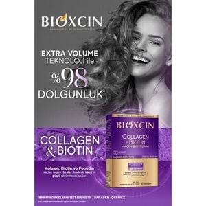 BİOXCİN Şampuan (300ml/2li) Collagen ve Biotin