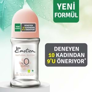 EMOTİON Roll-On (Kadın) Natural Bloom 50ml