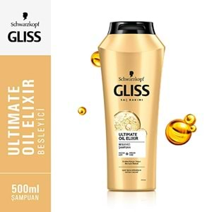 GLİSS Şampuan (500ml) Ultimate Oil Elixir