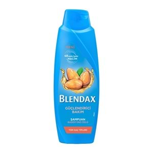 BLENDAX Şampuan (500ml) Güçlendirici Bakım-Badem Yağı