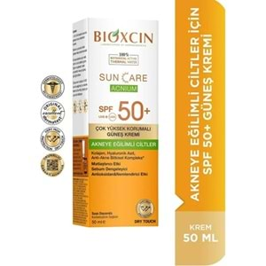 BİOXCİN Sun Care Akneye Eğilimli Cilt 50ml