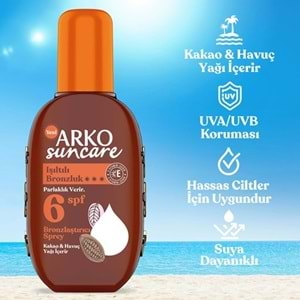 ARKO Güneş (220ml) Bronzlaştırıcı Sprey