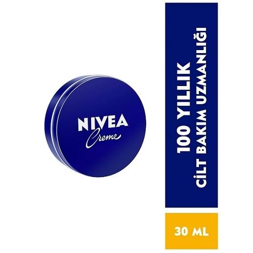 NİVEA Krem (Teneke) Klasik 30ml