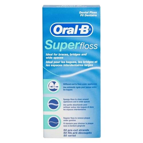 ORAL-B Diş İpi Süper Floss