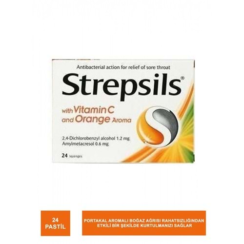 STREPSİLS Pastil (24lü) Vitamin C