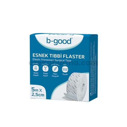 B-GOOD Esnek Tıbbi Flaster (5M*2,5Cm)